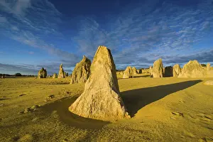 Western Australian Desert Landscape Impressions: The Pinnacles limestone formations