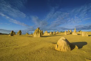 Australian Nature Reserves Impressions: The Pinnacles limestone formations