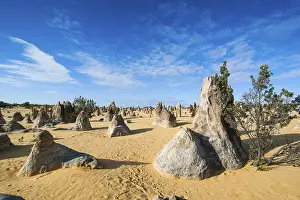 Western Australian Desert Landscape Impressions: The Pinnacles limestone formations