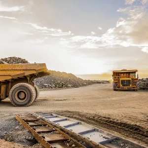 Deserted Construction Site Impressions: Platinum Palladium Mining and processing