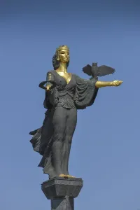 Eastern European Sculpture Impressions: Statue of Saint Sofia, Sofia, Saint Sofia