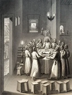 Christianity Depiction In Art Impressions: Preparation for the Last Supper