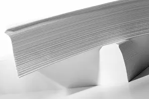 Office Supply Details Impressions: Printer paper