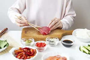 Sushi Preparation Impressions: The process of preparing sushi