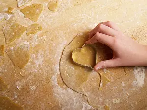 Bakery Products Photography Impressions: Punching out biscuits