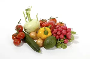 Raw Vegetable Impressions: Raw vegetable