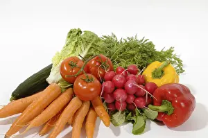 Vitamin Rich Vegetables Impressions: Raw vegetable