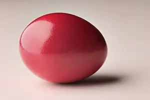 Coloured Easter Eggs Impressions: Red Easter egg