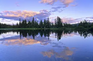 Red Sky At Dawn Impressions: Reflection