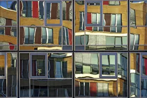 House Facade Impressions: Reflection on the house facade