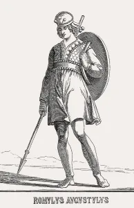 Antique Roman Civilization Impressions: Romulus Augustulus, or Romulus Augustus