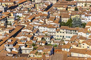 Historic Old Town Florence Impressions: Above the rooftops of Florence