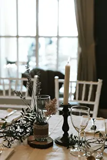 Ornate Table Setting Ideas Impressions: Rustic decoration elements of a wedding