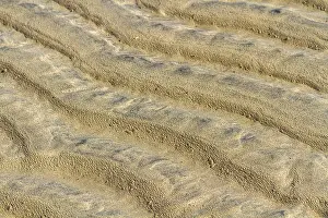 Deserted Spanish Landscapes Impressions: Sand structures, Background, Texture