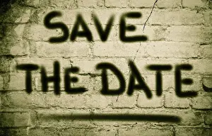 Conceptual Photo Theme Impressions: Save The Date Concept