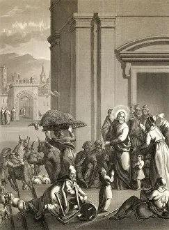 Sacred Building Representation Impressions: The second cleansing of the Temple