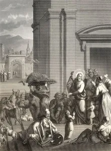 New Testament Scene Impressions: The second cleansing of the Temple