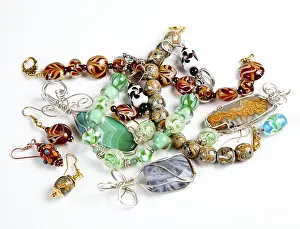 Handmade Jewelry Impressions: A selection of hand made bracelets