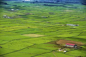 Terceira Island Azores Impressions: Serra do Cume Viewpoint overlooking the patchwork