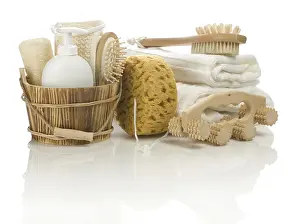 Personal Hygiene Products Impressions: Set of bathing articles