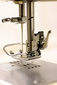 Detailed Macro Photography Impressions: Sewing-machine
