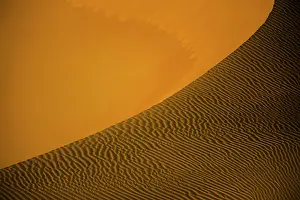 Barren Desert Scenes Impressions: Shapes, structures and patterns