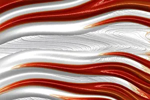 Computer Generated Image Impressions: Simple wavy background - computer-generated image
