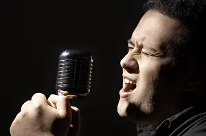 Passionate Music Performance Impressions: Singer