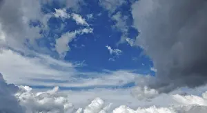 Tropical Landscape Impressions: Sky with clouds