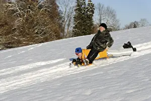 Leisure Activities Impressions: Sledding