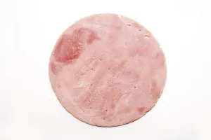 Cooked Ham Impressions: One slice of cooked ham