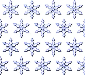 Ice Crystal Structure Impressions: Snowflakes, patterns, background