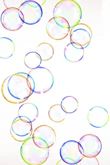 Colorful Studio Shot Impressions: Soap bubbles