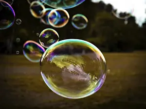 Cosmetic Beauty Impressions: Soap bubbles