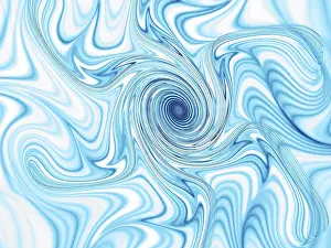 Fractal Background Impressions: Spiral background - abstract computer-generated image