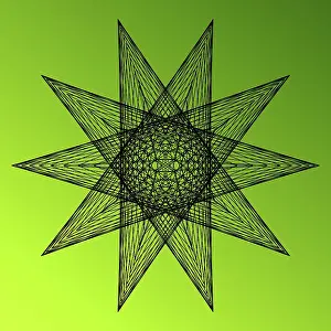 Geometric Design Patterns Impressions: Spirography