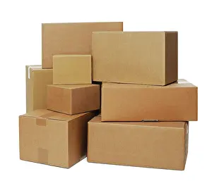 Empty Cardboard Box Impressions: Stack of boxes