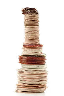 Cold Cuts Impressions: Stack of cold cuts, sausage