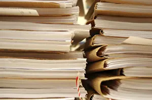 Document Storage Solutions Impressions: Stack of documents
