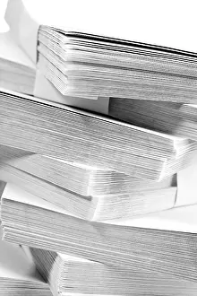 Piled Up Papers Impressions: Stack of envelopes