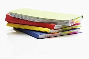 Empty Studio Background Photo Impressions: Stack of flat files
