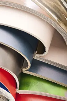 Eco Friendly Recycling Impressions: Stack of magazines, poland