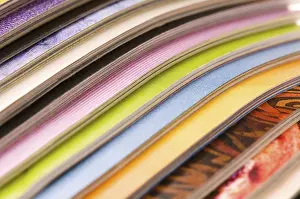 Waste Separation In Europe Impressions: Stack of magazines, poland
