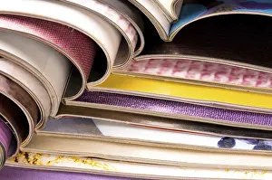 Environmentally Friendly Recycling Impressions: Stack of magazines, poland