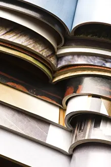 Eastern European Magazines Impressions: Stack of magazines, poland