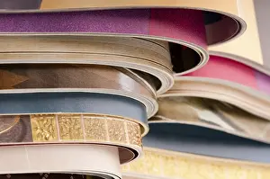 Waste Separation In Europe Impressions: Stack of magazines, poland