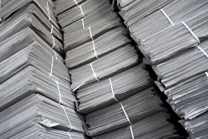 Filling The Format Image Impressions: Stack of newspapers
