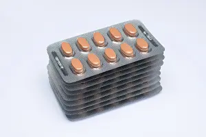 Blister Packaging Impressions: Stack with tablets in blister packaging, Germany