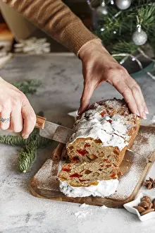 Advent Season Baking Impressions: Stollen is fruit bread of nuts