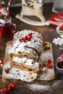 Christmas Time Baked Goods Impressions: Stollen is fruit bread of nuts